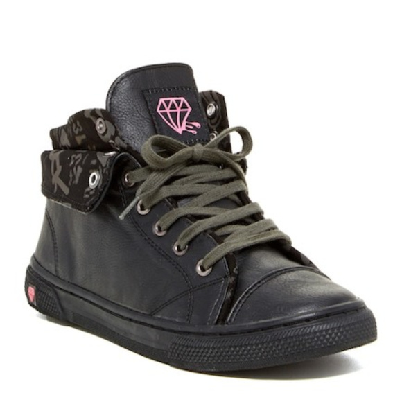Rock & Candy Shoes - Tatertot Black Sneakers